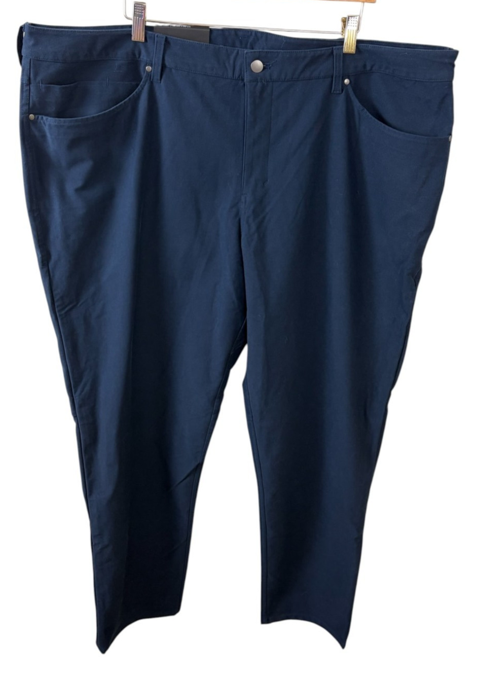 Lululemon NEW Mens ABC Commission Slim Fit Pants Navy Blue 46 X 32